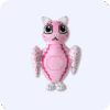 Meowl Plush Pink